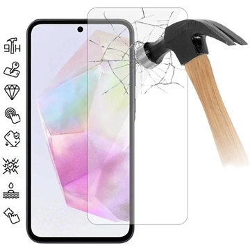 Samsung Galaxy A36/A56 Tempered Glass Screen Protector - 9H - Case Friendly - Transparent