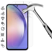 Samsung Galaxy A55 Tempered Glass Screen Protector - 9H - Case Friendly - Clear