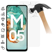 Samsung Galaxy M05 Tempered Glass Screen Protector - 9H - Case Friendly - Transparent