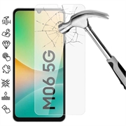 Samsung Galaxy M06 Tempered Glass Screen Protector - 9H - Case Friendly - Transparent