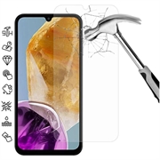 Samsung Galaxy M15 Tempered Glass Screen Protector - 9H - Case Friendly - Clear