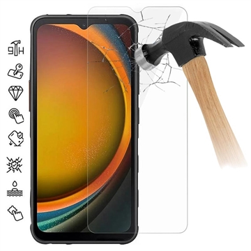 Samsung Galaxy Xcover7 Tempered Glass Screen Protector - 9H - Case Friendly - Clear
