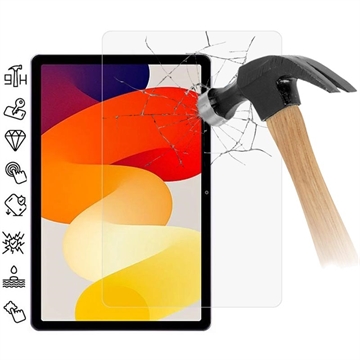 Xiaomi Redmi Pad SE 8.7 Tempered Glass Screen Protector - 9H - Case Friendly - Transparent