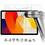 Xiaomi Redmi Pad SE Tempered Glass Screen Protector - 9H - Case Friendly - Clear