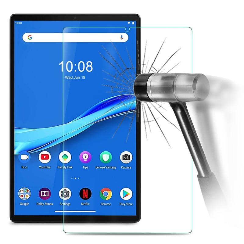 Protection d'écran pour tablette Avizar Film pour Lenovo Tab M10 FHD Plus  Gen 2 Verre Trempé 9H Antichoc Anti-traces Transparent