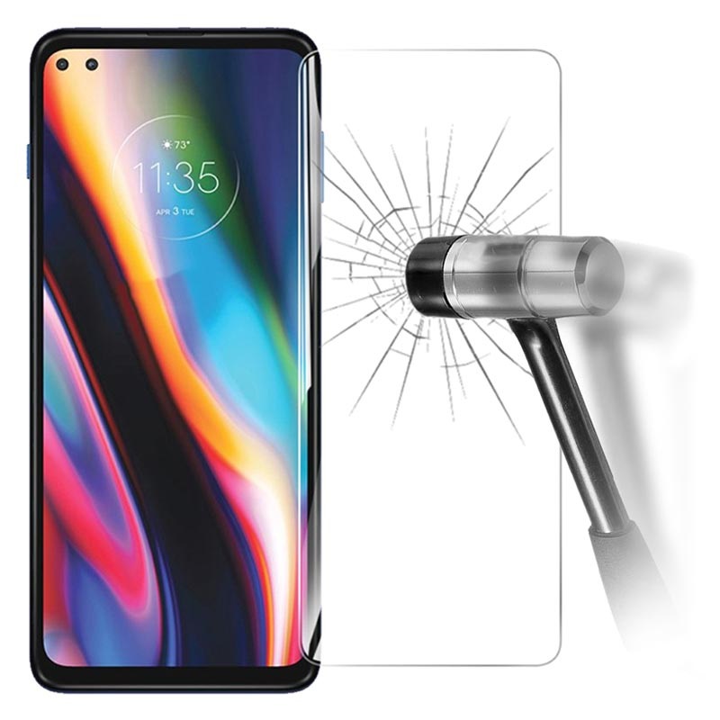 Motorola Moto G 5G Plus Tempered Glass Screen Protector 9H, 0.3mm Clear