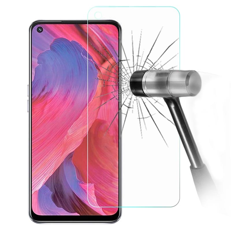 2 Pellicole In Vetro Temperato Per OPPO A74 4G / A94 5G (6.43'') - Anti Graffio, Durezza 9H, Trasparenti E Facili Da Applicare