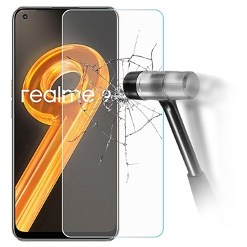 Realme 9 Tempered Glass Screen Protector - 9H, 0.3mm - Clear