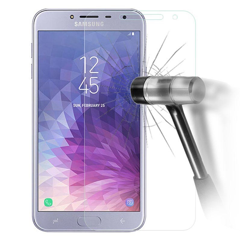 UNEXTATI Premium HD Anti Scratch Tempered Glass Screen Protector Film for Samsung Galaxy J4 2018 Screen Protector Compatible with Galaxy J4 2018 2 Pack 
