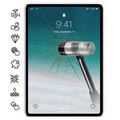 iPad Pro 12.9 2018/2020 Tempered Glass Screen Protector - 9H, 0.3mm - Clear