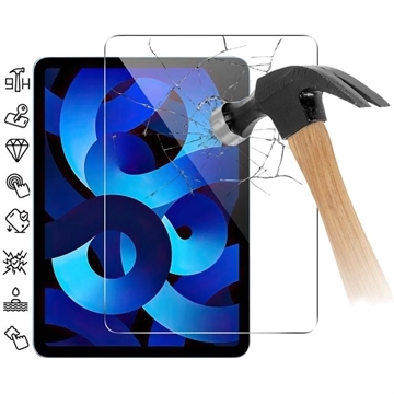 iPad Air 11 2024/2025 Tempered Glass Screen Protector - 9H, 0.3mm - Case Friendly  - Clear