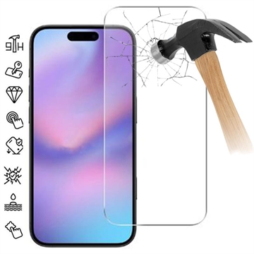 iPhone 17 Pro Tempered Glass Screen Protector - 9H - Case Friendly - 2 Pcs.