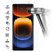 vivo iQOO 12 Pro Tempered Glass Screen Protector - 9H - Case Friendly - Clear