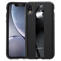 Textured Leather-coated iPhone XR TPU Case