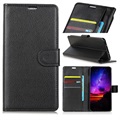 Huawei Enjoy 9, Y7 Pro (2019) Textured Wallet Case with Stand