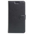 Huawei Honor 8 Textured Wallet Case - Black