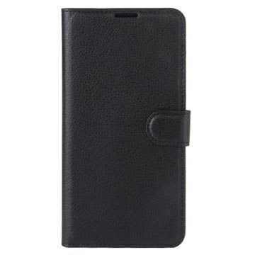 Nokia 3 Textured Wallet Case - Black