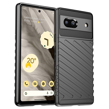 Thunder Series Google Pixel 7a TPU Case - Black