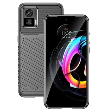 Thunder Series Motorola Moto G22 TPU Case - Black