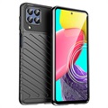 Thunder Series Samsung Galaxy M53 TPU Case - Black