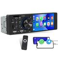 Touch-Screen Bluetooth Car Stereo with CarPlay/Android Auto - SD, AUX, USB (Open-Box Satisfactory)
