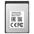 Transcend CFexpress 820 Type B Memory Card TS256GCFE820