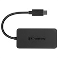 Transcend HUB2C USB 3.1 Gen 1 Hub - USB-C - Black