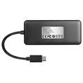 Transcend HUB5C USB 3.1 Gen 2 Hub with Card Reader - USB-C - Black