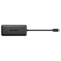 Transcend HUB5C USB 3.1 Gen 2 Hub with Card Reader - USB-C - Black