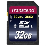 Transcend SDHC 32GB Class 10 Memory Card TS32GSDHC10