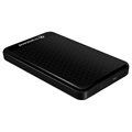 Transcend StoreJet 25A3 USB 3.1 Gen 1 External Hard Drive - 1TB - Black