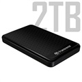 Transcend StoreJet 25A3 USB 3.1 Gen 1 External Hard Drive - 2TB