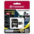 Transcend TS8GUSDHC10U1 Ultimate 600x MicroSDHC Memory Card