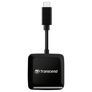 Transcend Type-C Card Reader RDC3 - USB 3.2 Gen 1 - Black