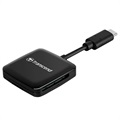 Transcend Type-C Card Reader RDC3 - USB 3.2 Gen 1 - Black