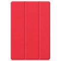 Tri-Fold Series Samsung Galaxy Tab A8 10.5 (2021) Folio Case - Red