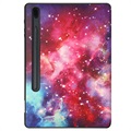 Tri-Fold Series Samsung Galaxy Tab S7+/S8+ Folio Case - Galaxy