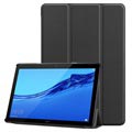 Tri-Fold Series Huawei MediaPad T5 10 Folio Case - Black