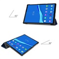 Tri-Fold Series Lenovo Tab M10 FHD Plus Folio Case - Dark Blue