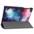 Tri-Fold Series Lenovo Tab M10 FHD Plus Folio Case - Galaxy