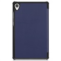 Tri-Fold Series Lenovo Tab M8 (3rd Gen) Folio Case - Dark Blue