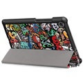 Tri-Fold Series Lenovo Tab M8 (HD), Tab M8 (FHD) Folio Case - Graffiti