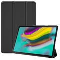 Tri-Fold Series Samsung Galaxy Tab S5e Folio Case - Black