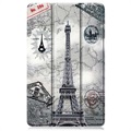 Tri-Fold Series Samsung Galaxy Tab S6 Lite 2020/2022Folio Case - Eiffel Tower