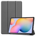 Tri-Fold Series Samsung Galaxy Tab S6 Lite 2020/2022 Folio Case - Grey