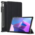 Tri-Fold Series Lenovo Tab P11 Pro Gen 2 Smart Folio Case - Black