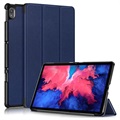 Tri-Fold Series Lenovo Tab P11 Smart Folio Case - Blue