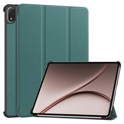 OnePlus Pad 4/Oppo Pad 5 Pro Tri-Fold Series Smart Folio Case - Blackish Green