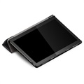 Tri-Fold Series Lenovo Tab M10 Smart Folio Case - Black