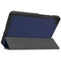 Tri-Fold Series Lenovo Tab M7 (3rd Gen) Smart Folio Case - Dark Blue